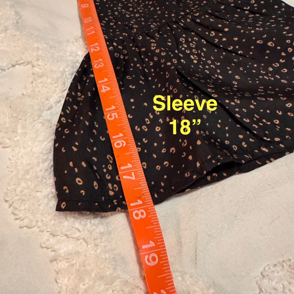 LaRoque Original Sz OS Black & Gold V Neck Tunic 100% Silk Luxury‎ - Picture 8 of 12